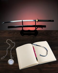 imagen-libro-y-katana-Momento-samurai